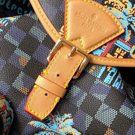 LV Montsouris Cargo Damier Bag - Image 6