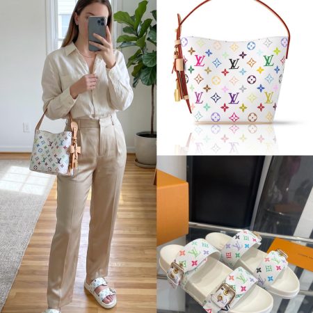 LV Shoes & Bag Set