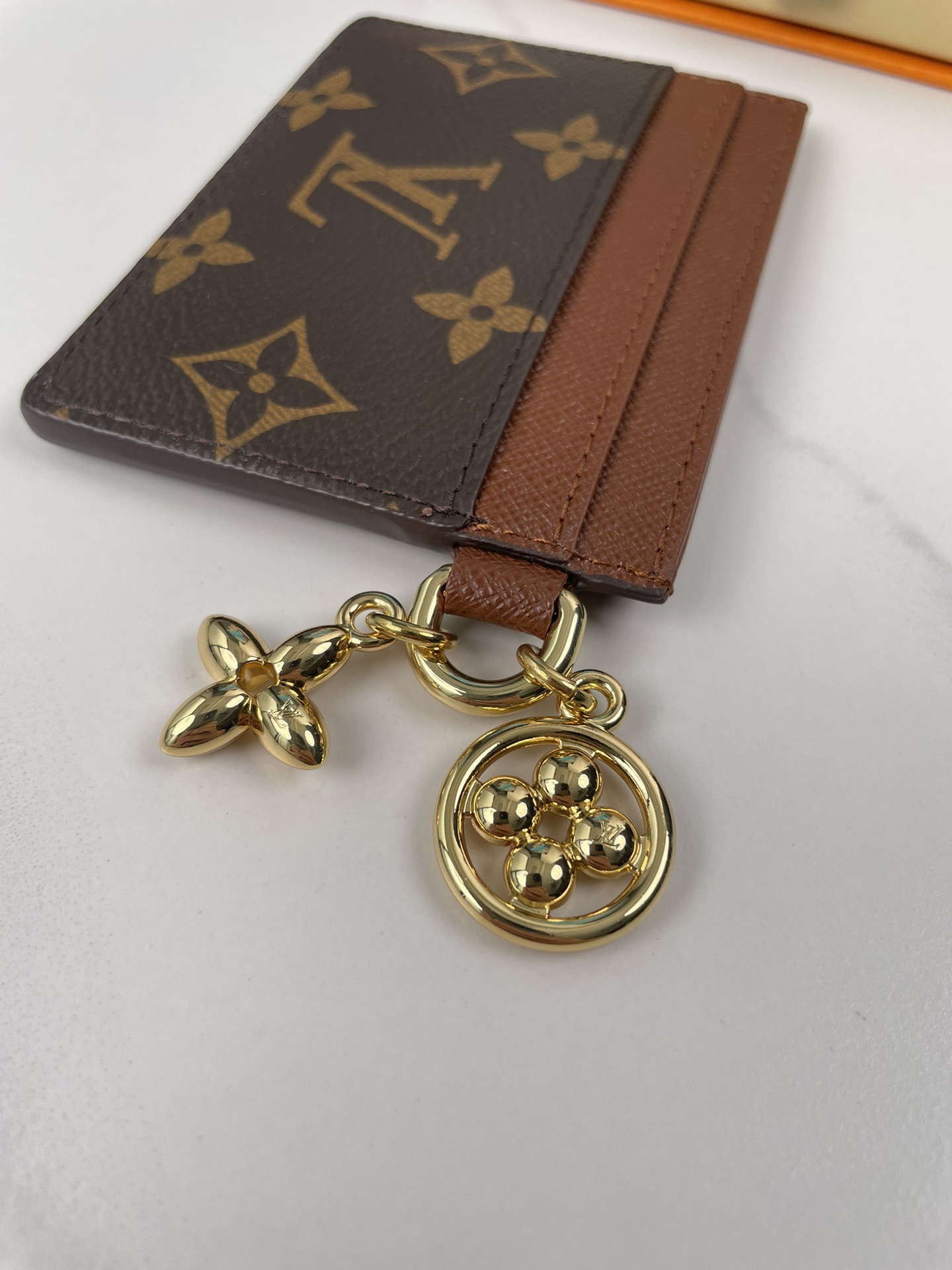 LV Charms Card Holder Monogram - Image 9