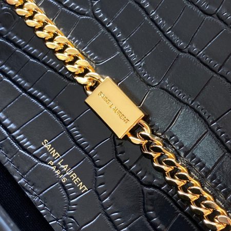 YSL Kate 24cm Crocodile Pattern Bag - Top Quality - Image 17