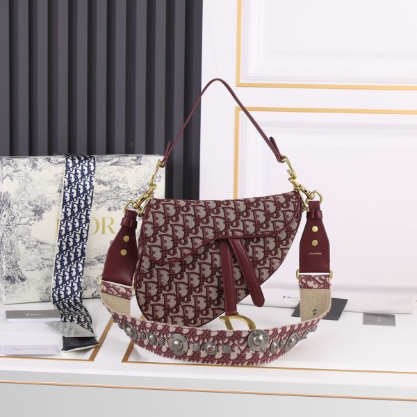 Dior Saddle Bag With Strap