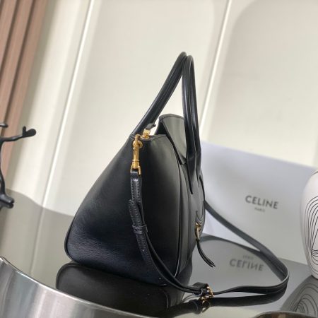 Celine Little Luggage In Supple Shiny Lambskin - Image 2