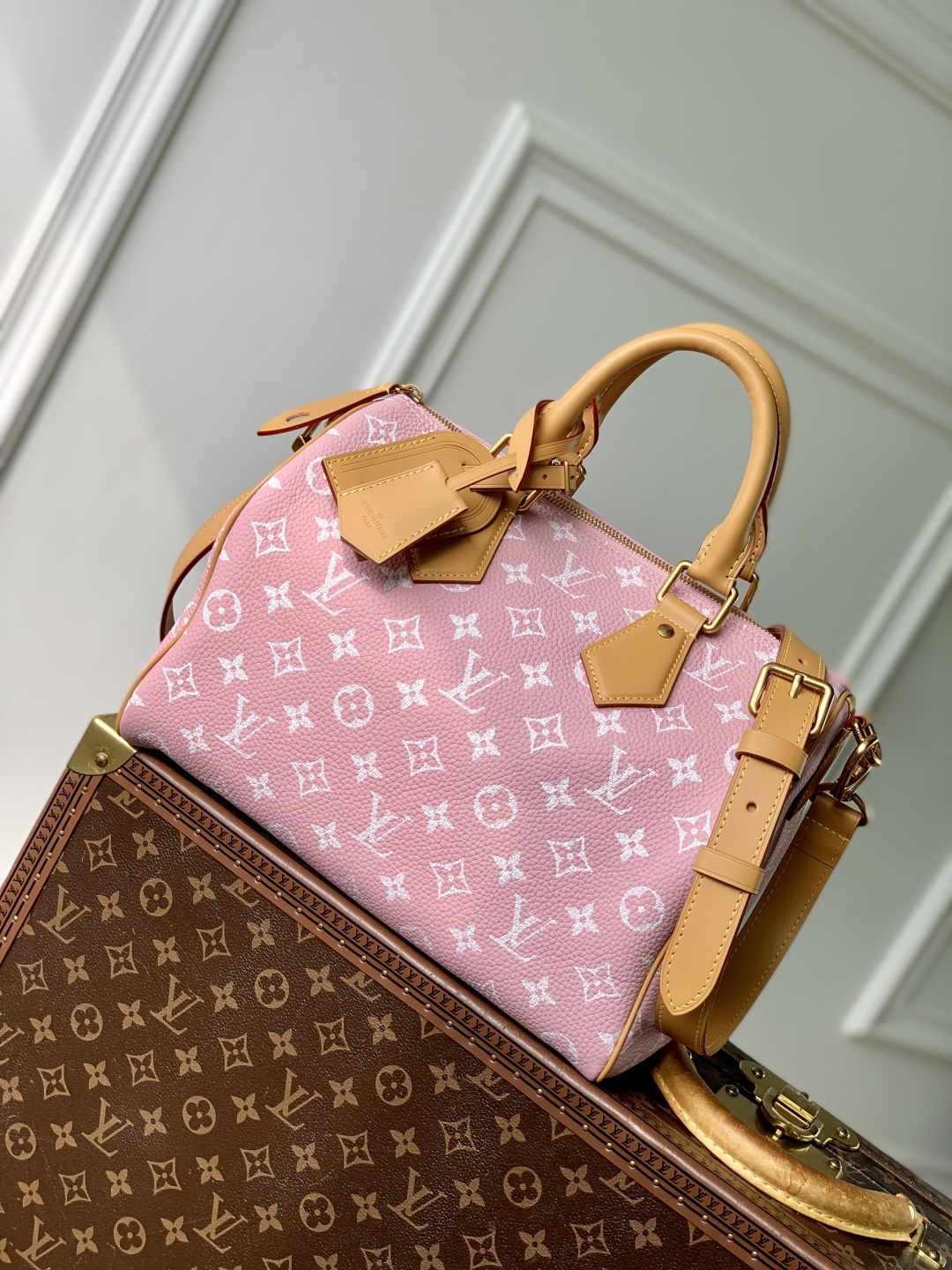 LV Speedy P9 Bandouliere 30 Bag Top Quality - Image 1