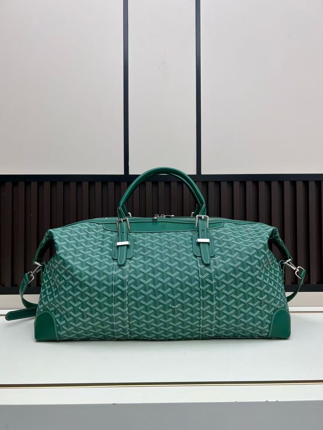 Goyard Boston 50 Travel Bag - Image 4