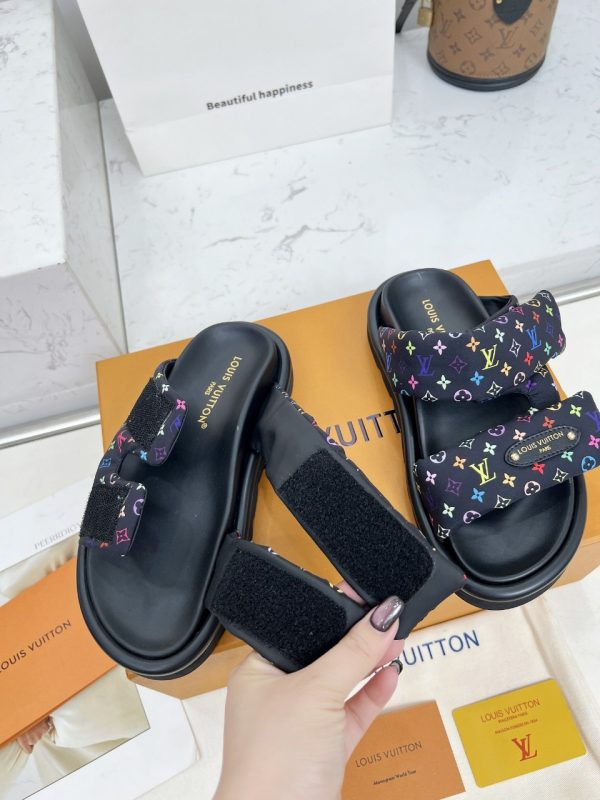 LV x TM Pool Pillow Comfort Mule Sandal