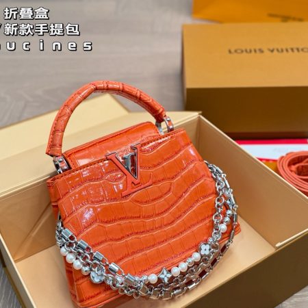 LV Capucines Handbag - Image 7