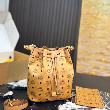 MCM Large Dessau Drawstring Bag - Image 1
