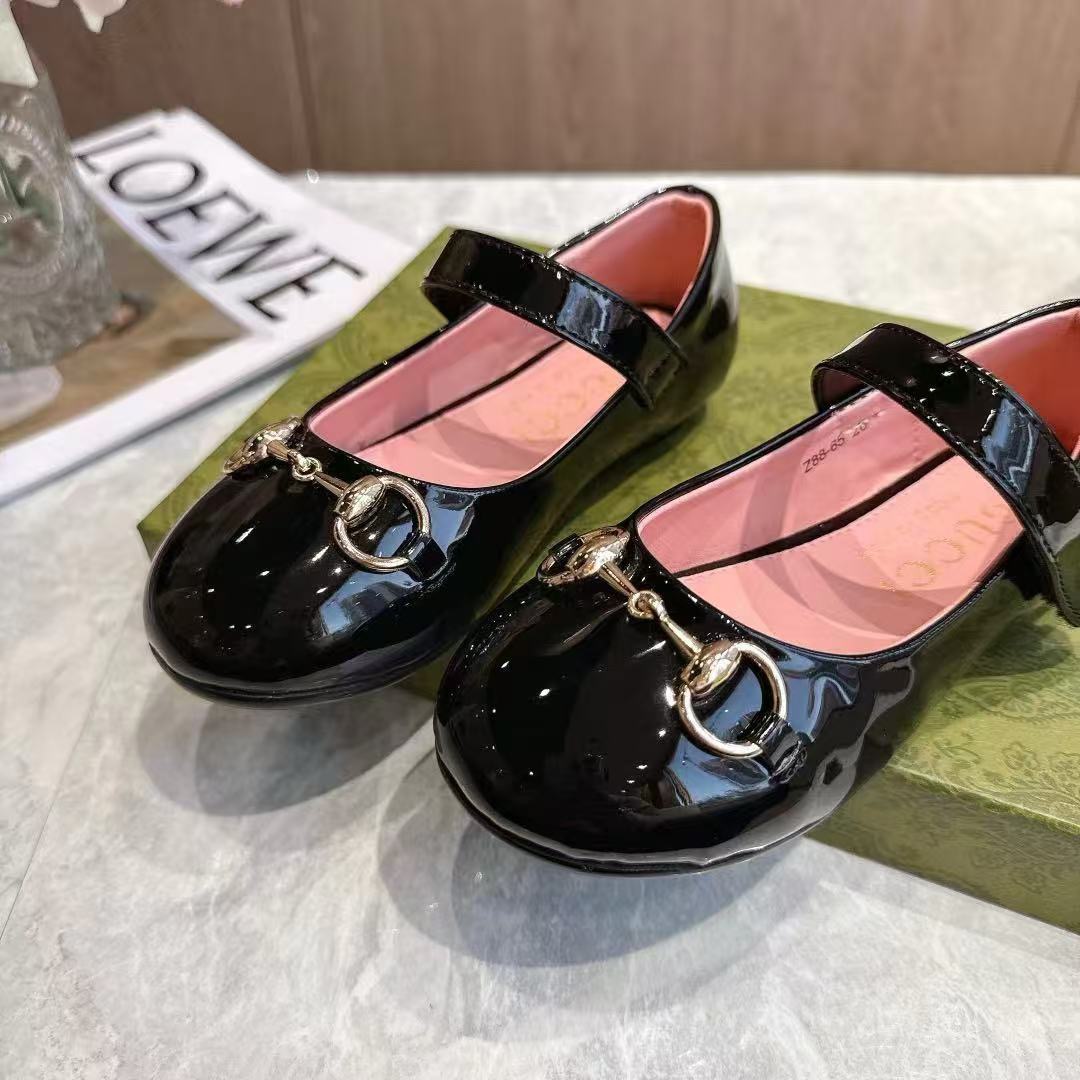 Gucci Kids Horsebit Ballet Flats - Image 7