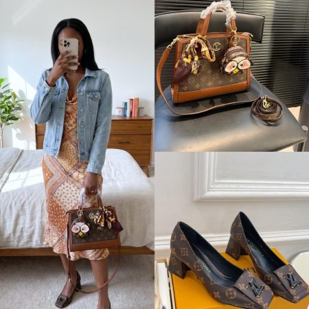 LV Shoes & Bag Set