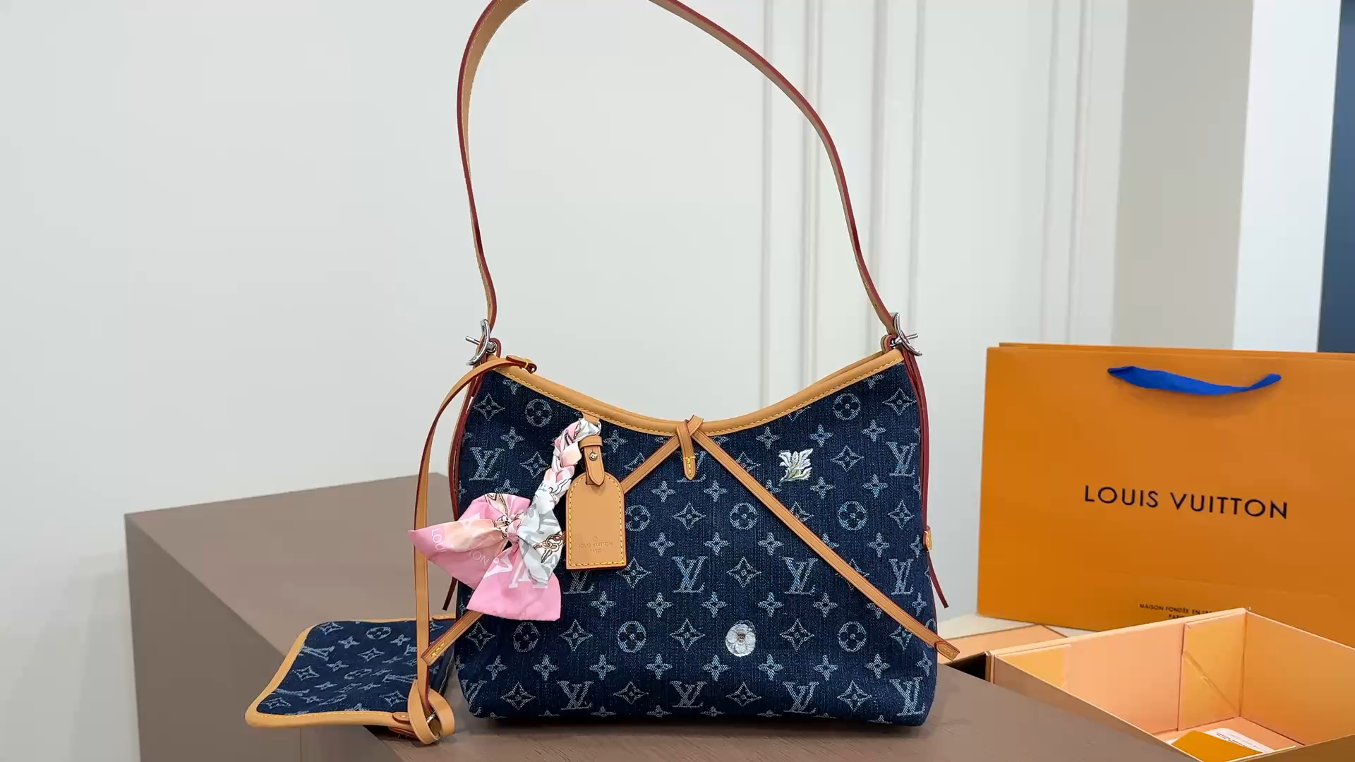 Lv carryall Denim Bag - Image 1