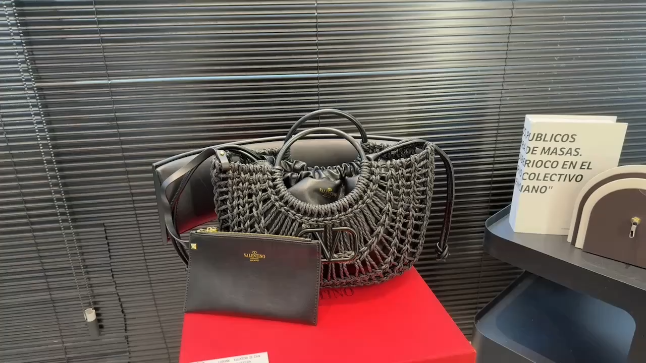 Valentino Straw Handbag - Image 2