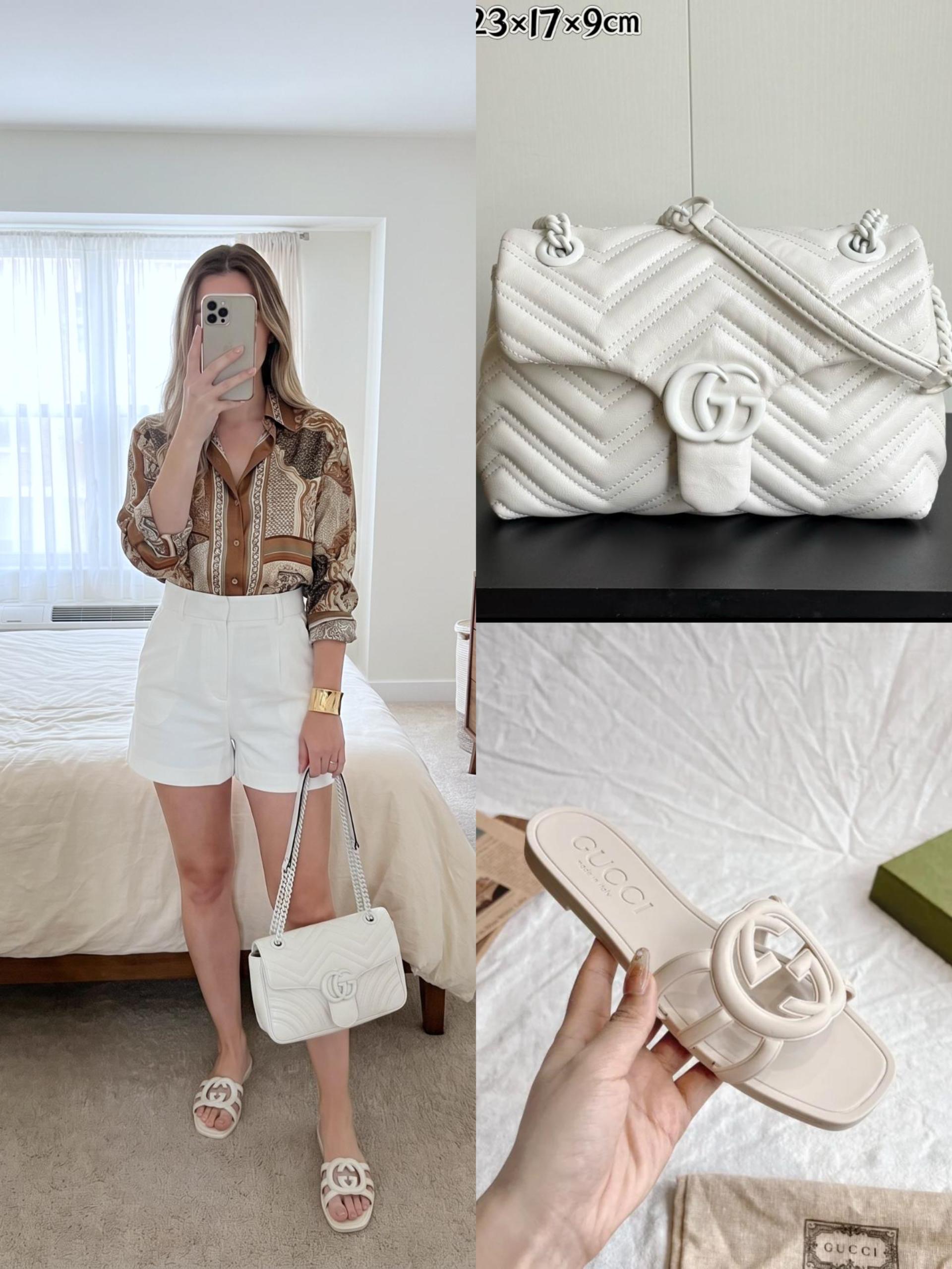 Gucci Shoes & Bag Set - Image 1