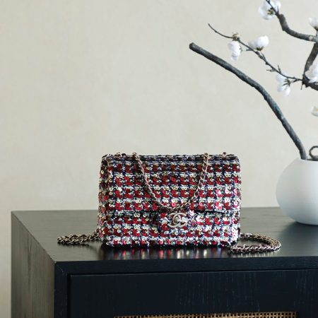 Chanel Fringe Sequined Evening Clutch - Image 2