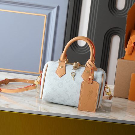 LV Speedy Bandoulière 20 Monogram Anniversary Canvas Bag - Image 5