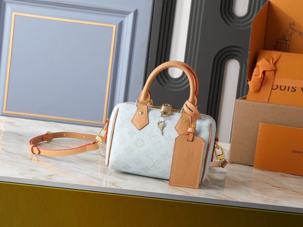 LV Speedy Bandoulière 20 Monogram Anniversary Canvas Bag