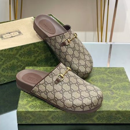 Gucci Horsebit mule in GG Supreme - Image 3