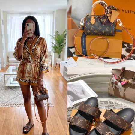 LV Shoes & Bag Set