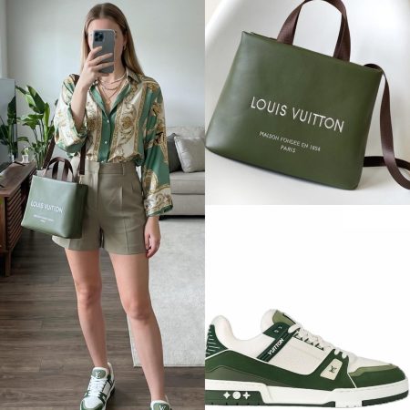 LV Shoes & Bag Set