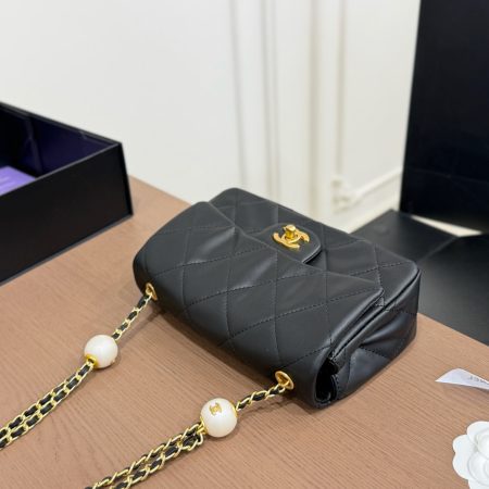 Chanel Pearl Large Mini Quilto Bag - Image 8