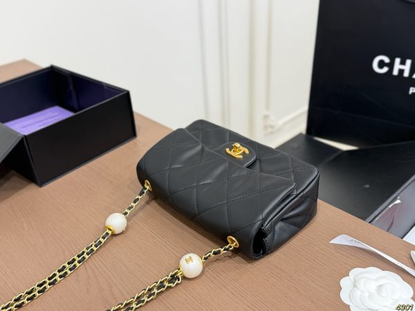 Chanel Pearl Large Mini Quilto Bag