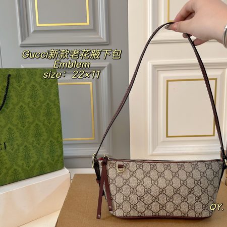 Gucci GG Emblem Small Shoulder Bag - Image 3