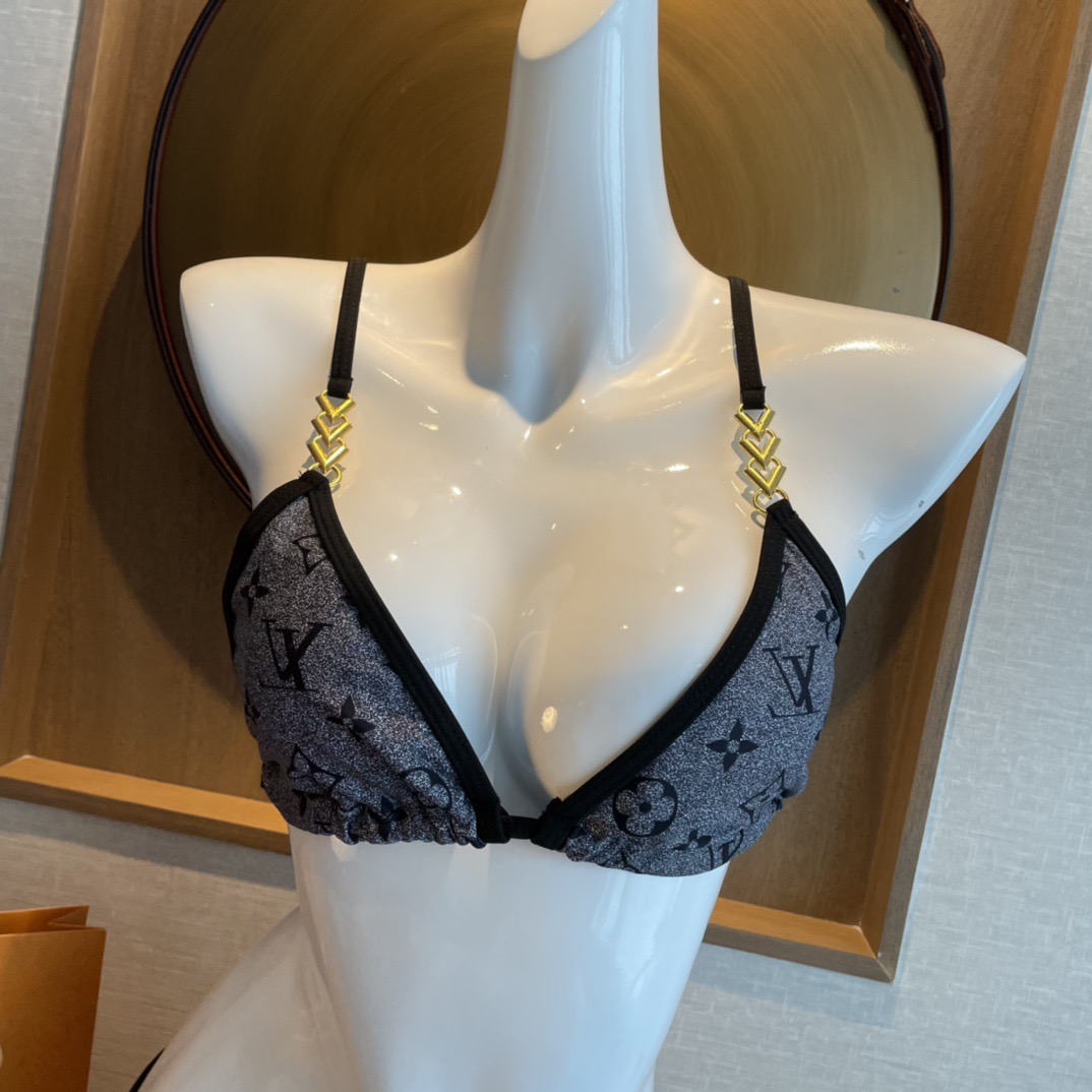 LV Two-Piece Swimsuit Swimwear - Image 2