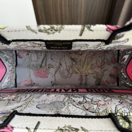 Dior Book Tote Bag Butterflies - Image 9