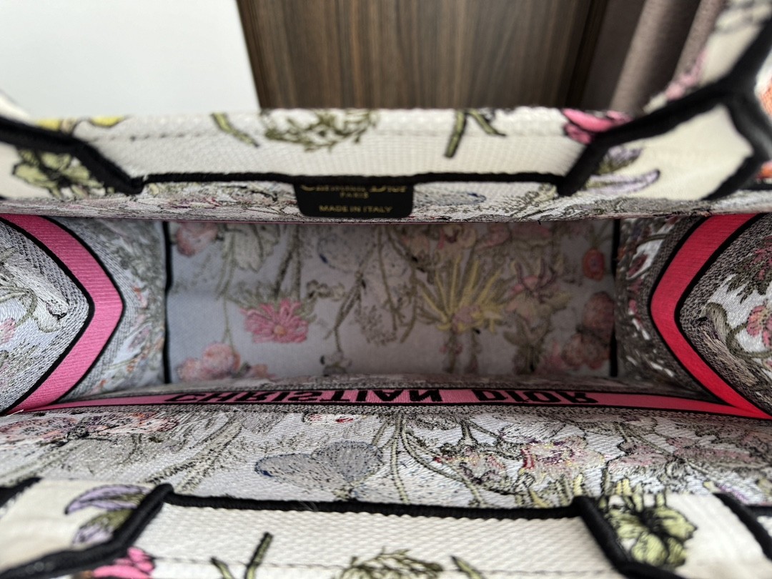 Dior Book Tote Bag Butterflies - Image 9