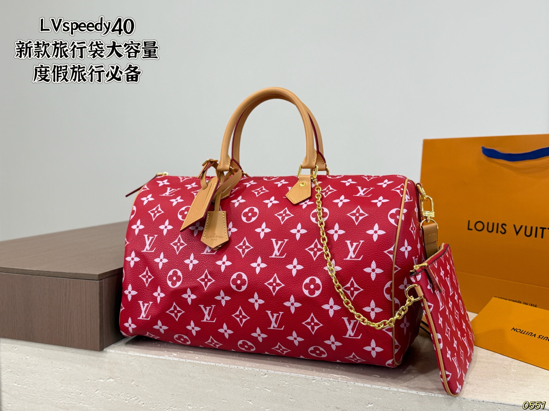 LV Speedy 40 Bag - Image 5