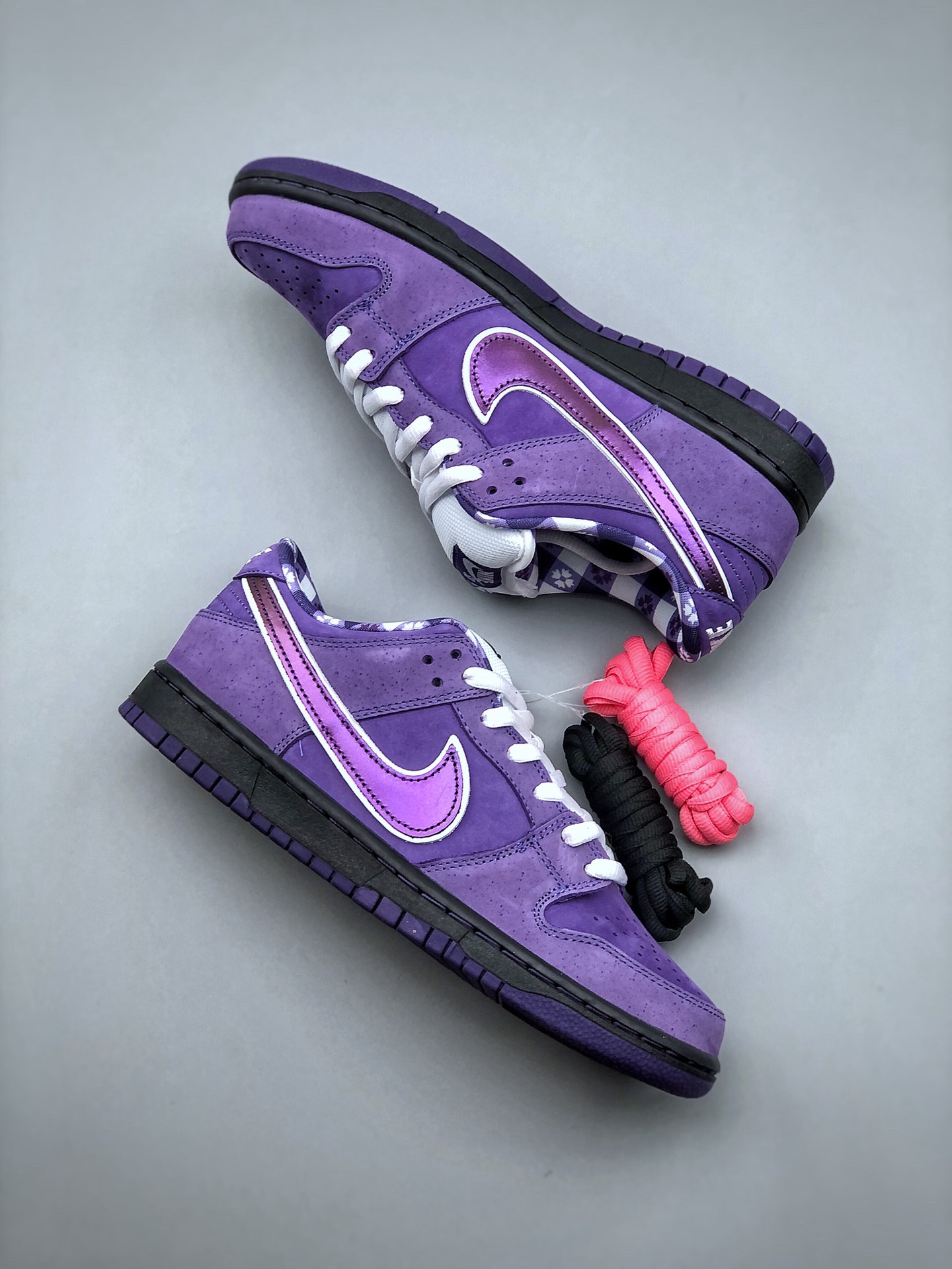 Nike Concepts x Dunk Low "Purple Lobster" - Image 9