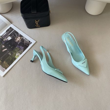 Prada Stiletto Sandals - Image 9