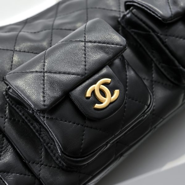 Chanel 25C Quilted Trendy Hobo Bag