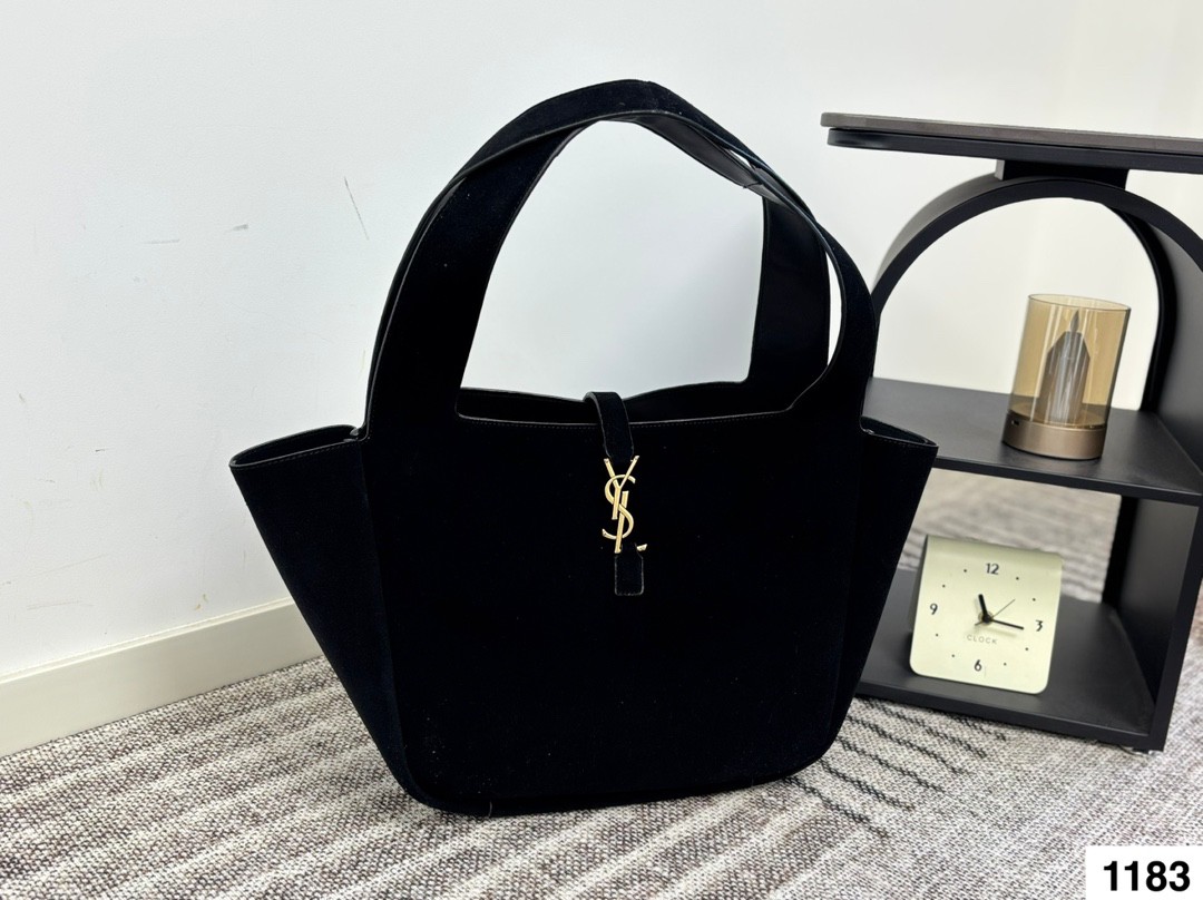 YSl Le 5 A 7 Bea suede tote bag - Image 6
