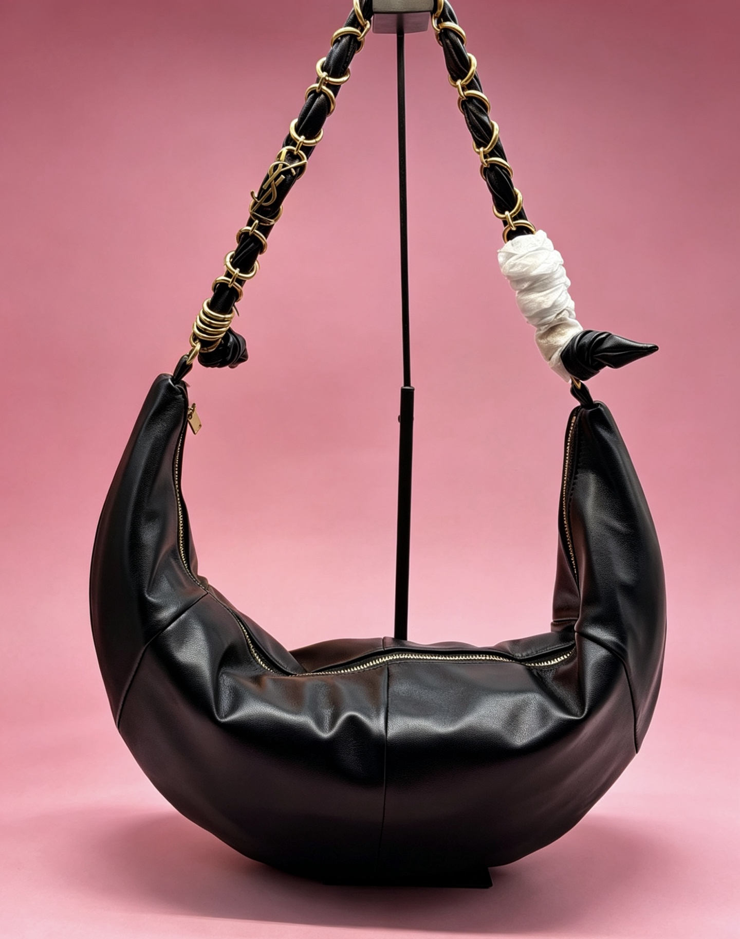 YSL Hobo Crescent Bag - Image 7
