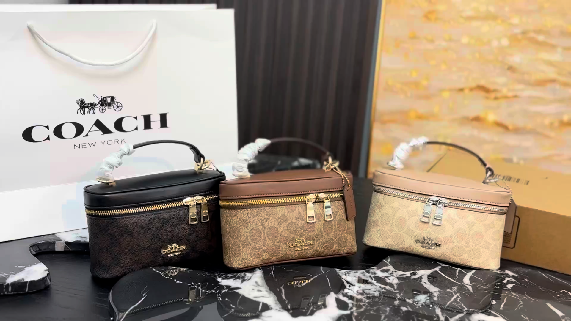 Coach Cosmetic Bag - Image 2