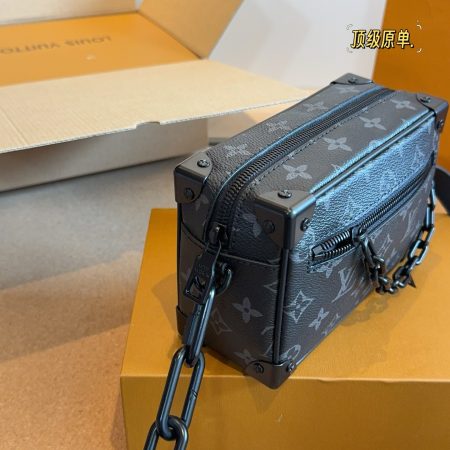 LV Mini Soft Trunk Monogram Eclipse Bag - Image 3