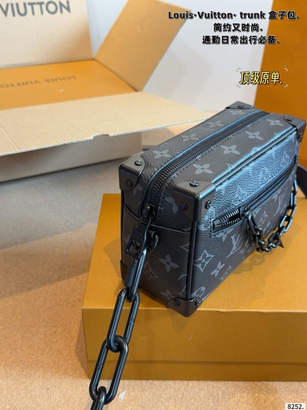 LV Mini Soft Trunk Monogram Eclipse Bag