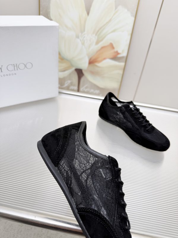 Jimmy Choo Sunny F Lace Sneakers