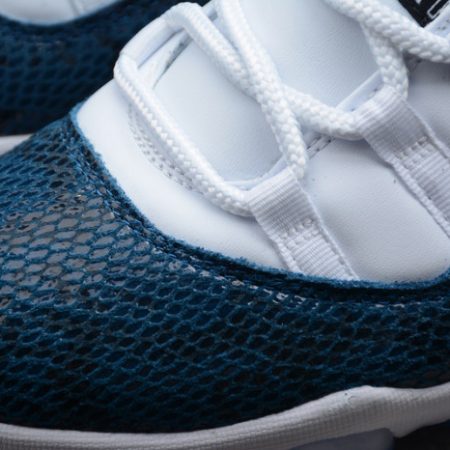Air Jordan 11 Low Blue Snakeskin CD6846-102 - Image 15