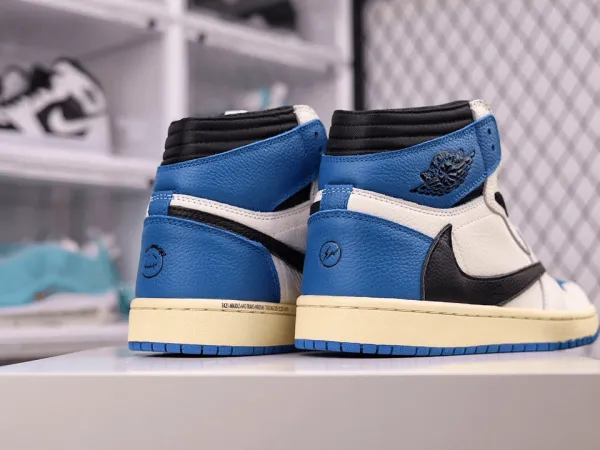 Travis Scott x Fragment x Jordan 1 “ Milit ary Blue"