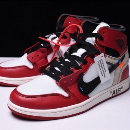 Off-White Air Jordan 1 Retro Chicago The Ten AA3834-101 - Image 30