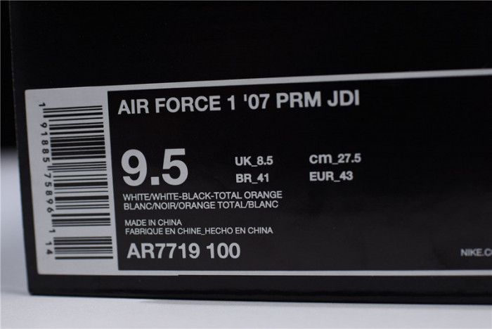 Nike Air Force 1 07 Just Do It Pack White AR7719-100 - Image 16