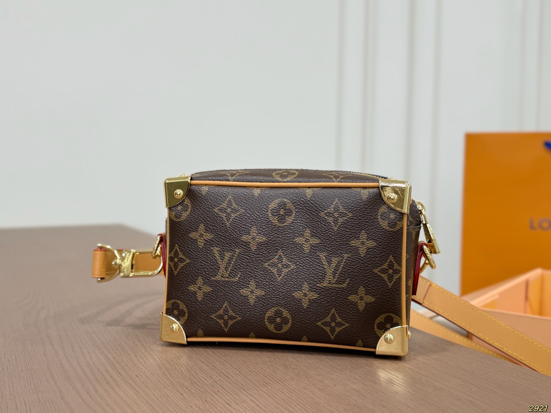 LV Mini Soft Trunk Monogram Bag - Image 9