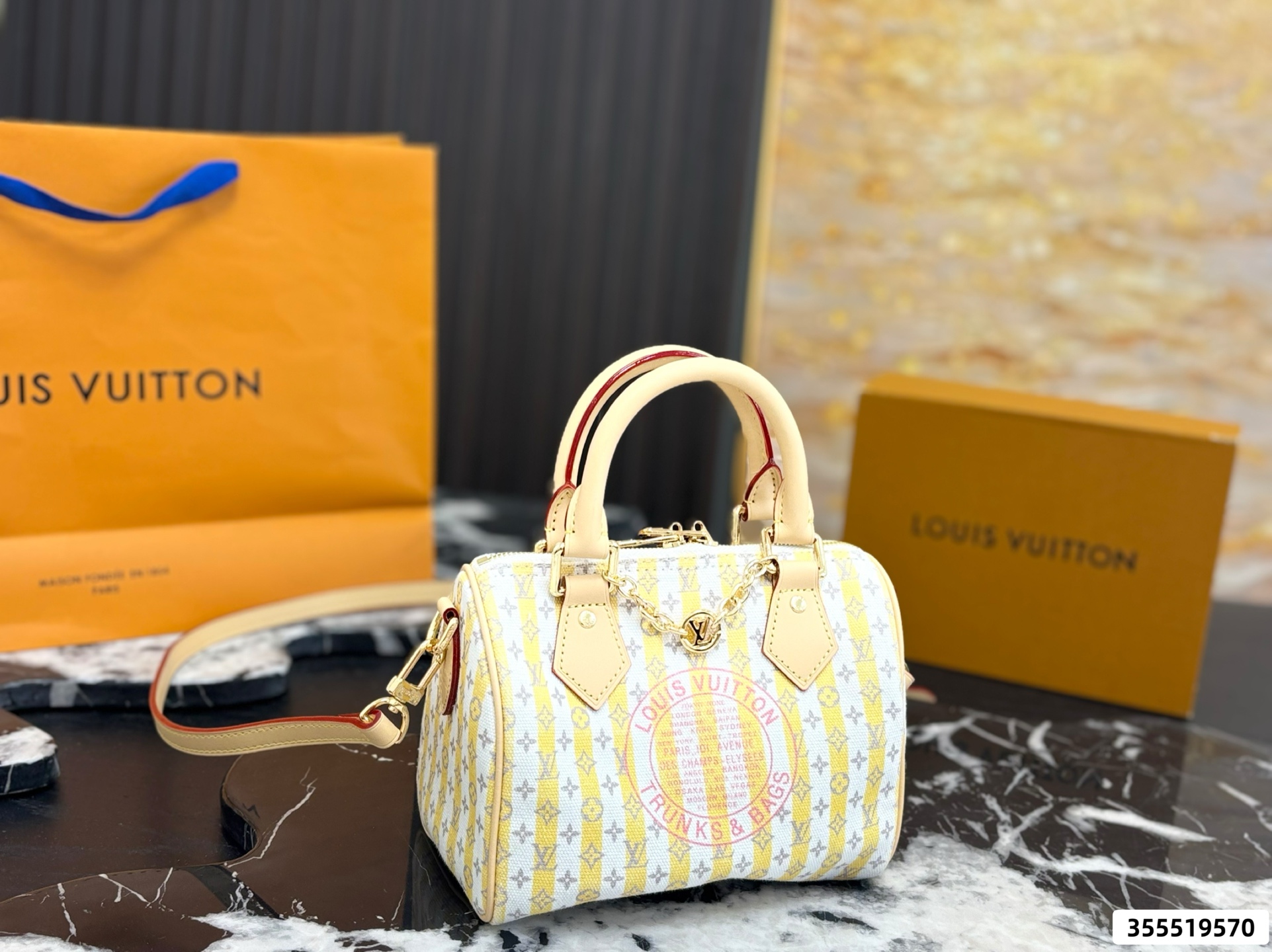 LV Speedy Soft 20 Pillow Case - Image 2