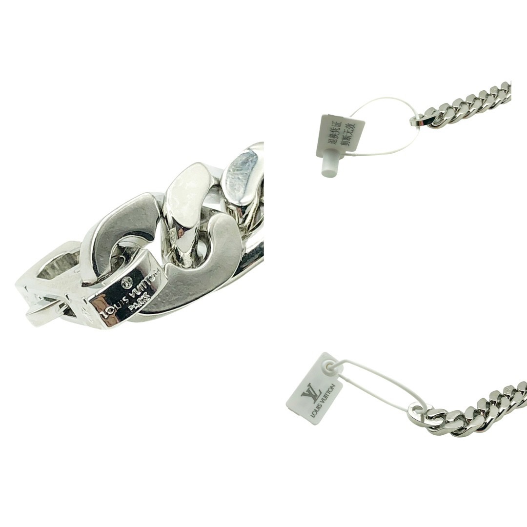 LV Cuban Link Bracelet - Image 7