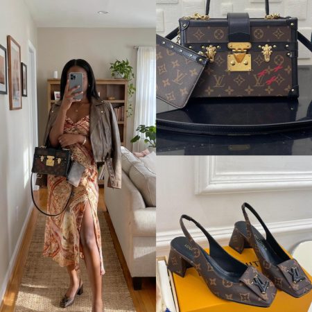 LV Shoes & Bag Set