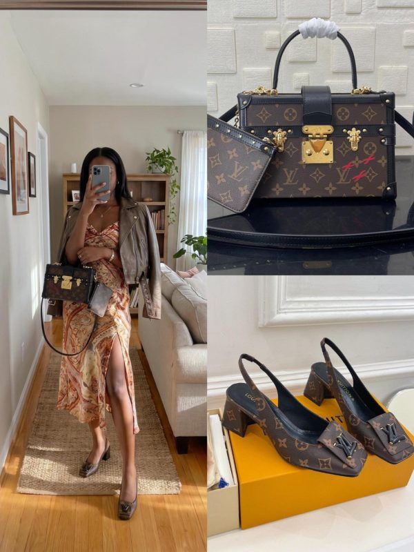 LV Shoes & Bag Set