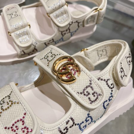 Gucci Double G Sandals - Image 9