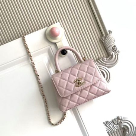 Chanel Mini Coco Handle Chain Shoulder Bag - Image 10