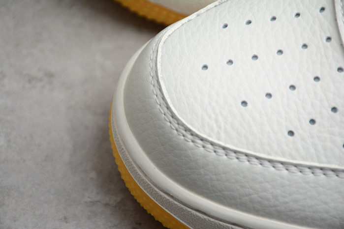 Nike Air Force 1 07 Low White Green Noise Yellow Shoes ZJ6695-303 - Image 13